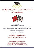 Official Proclamation of Real Moorish American Nationality: Our Status and Jurisdiction as Citizens of the U.S.A.