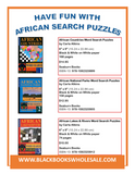 AFRICAN CROSSWORD PUZZLES VOL. I, II, III BY CARLA ATKINS