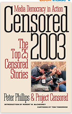 Censored 2003: The Top 25 Censored Stories