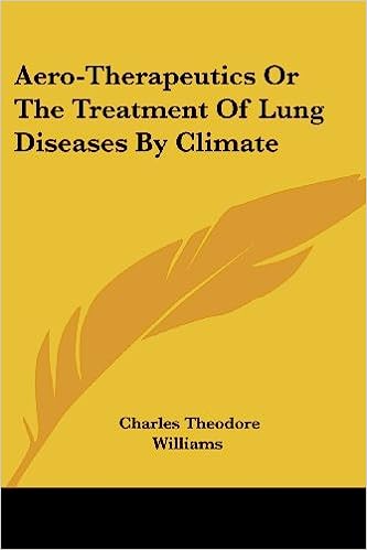 Aero-Therapeutics Or The Treatment Of Lung Diseases By Climate
