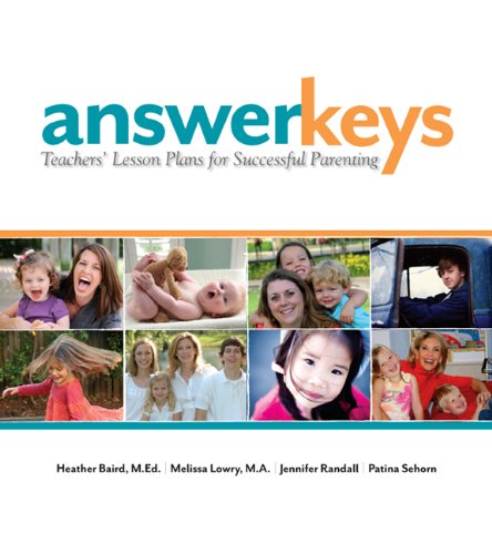 Answer Keys : Teachers Lesson Plans for Successful Parenting
