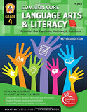 Language Arts & Literacy, Grade 4 : Activities That Captivate, Motivate