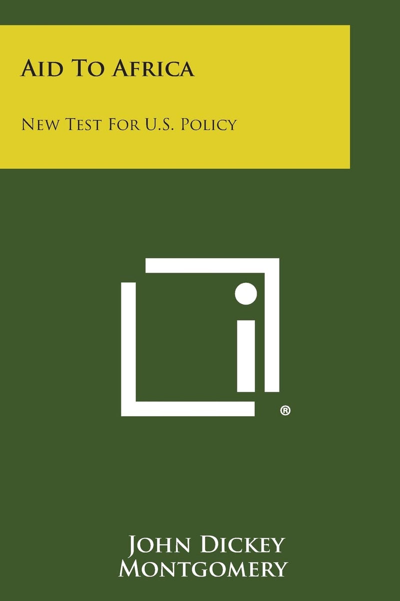 Aid to Africa: New Test for U.S. Policy