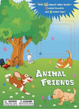 Animal Friends (With 16 Shaped Rubber Bands)