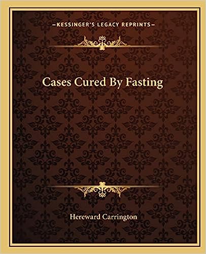 Cases Cured by Fasting