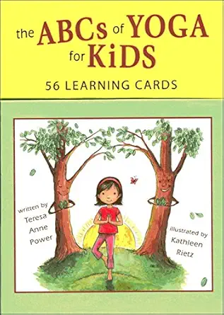 The ABCs of Yoga for Kids Learning Cards