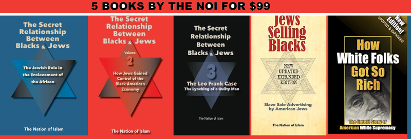 5 BOOKS BY THE NATION OF ISLAM
