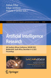 Artificial Intelligence Research: 4th Southern African Conference, Sacair 2023, Muldersdrift, South Africa, December 4-8, 2023, Proceedings (2023)