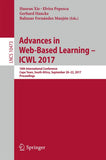Advances in Web-Based Learning - Icwl 2017: 16th International Conference, Cape Town, South Africa, September 20-22, 2017, Proceedings (2017)
