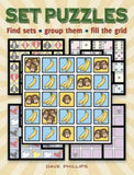 Set Puzzles: Find Sets, Group Them, Fill the Grid
