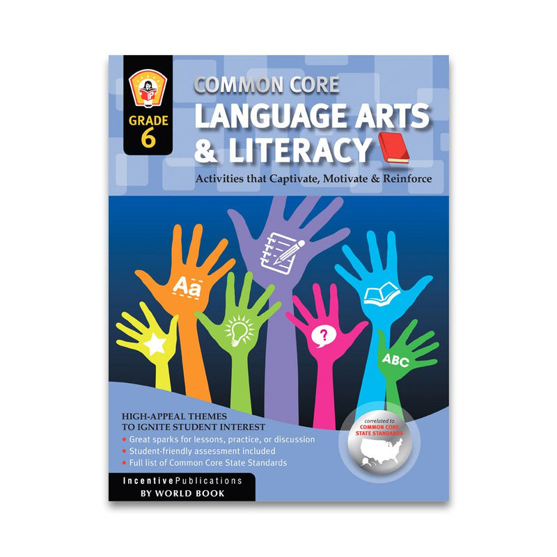 English Language Arts, Grade 6 : Activites That Captivate, Motivate