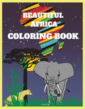 BEAUTIFUL AFRICA Coloring Book: Amazing coloring book for teenagers, Super Fun Coloring Book, African Designs Coloring Book, Coloring Book for Men, Women
