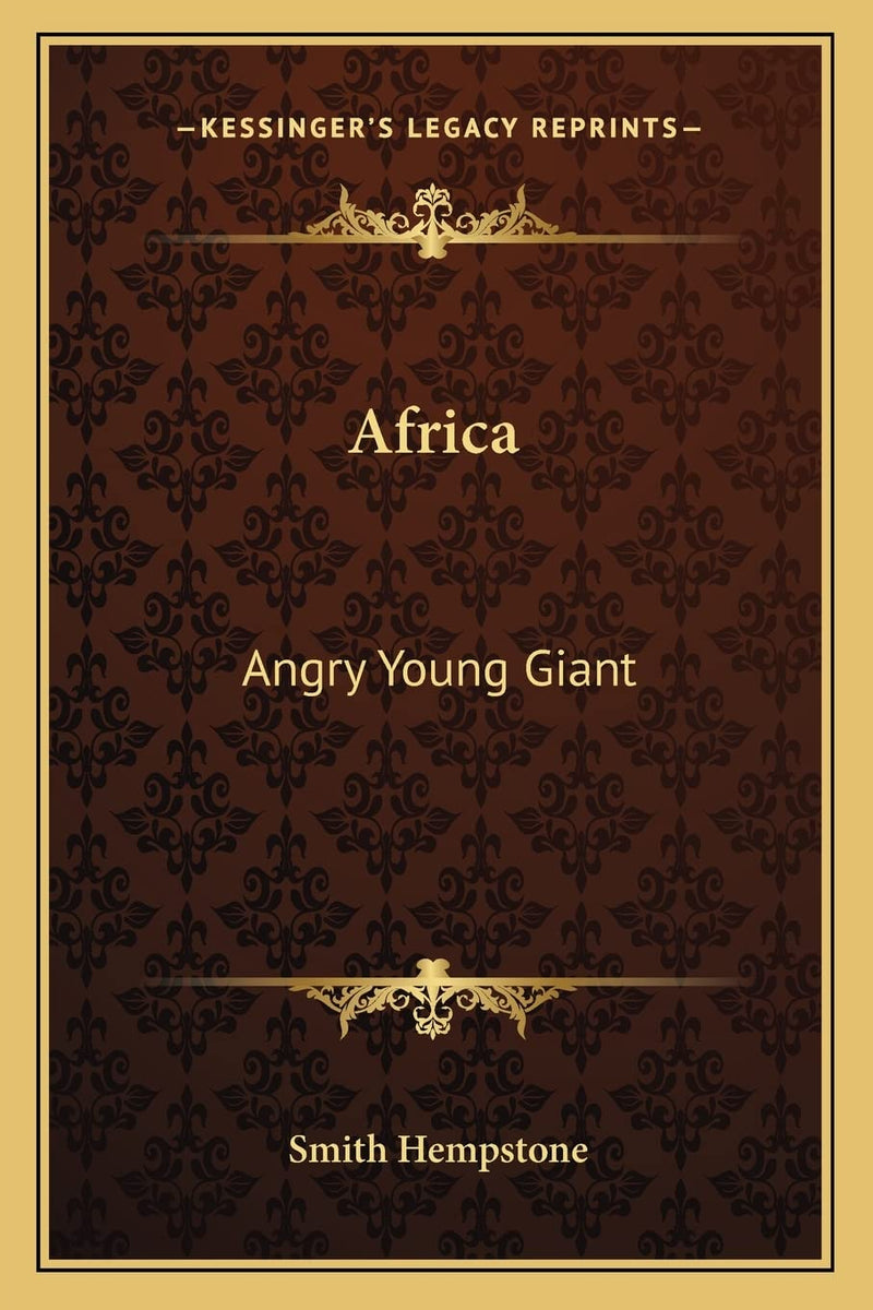 Africa: Angry Young Giant