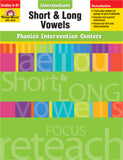 Short and Long Vowels, Grades 4-6+
