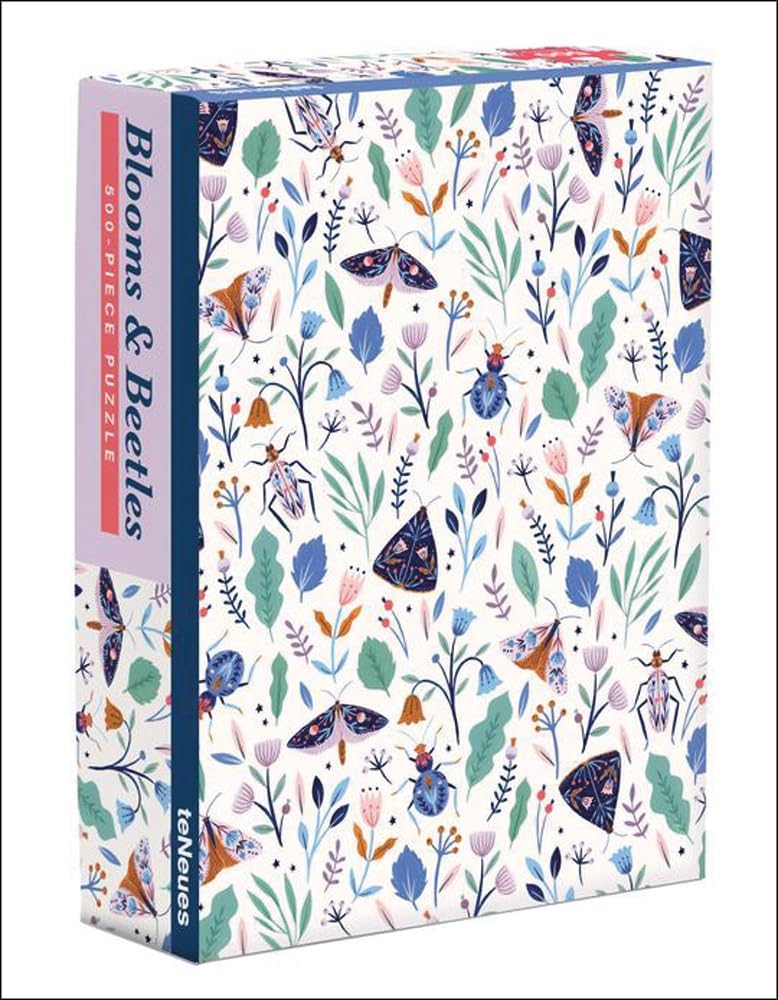 Blooms & Beetles, 500-Piece Jigsaw Puzzle