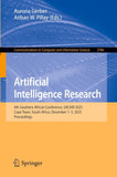 Artificial Intelligence Research: 6th Southern African Conference, Sacair 2025, Cape Town, South Africa, December 1-5, 2025, Proceedings