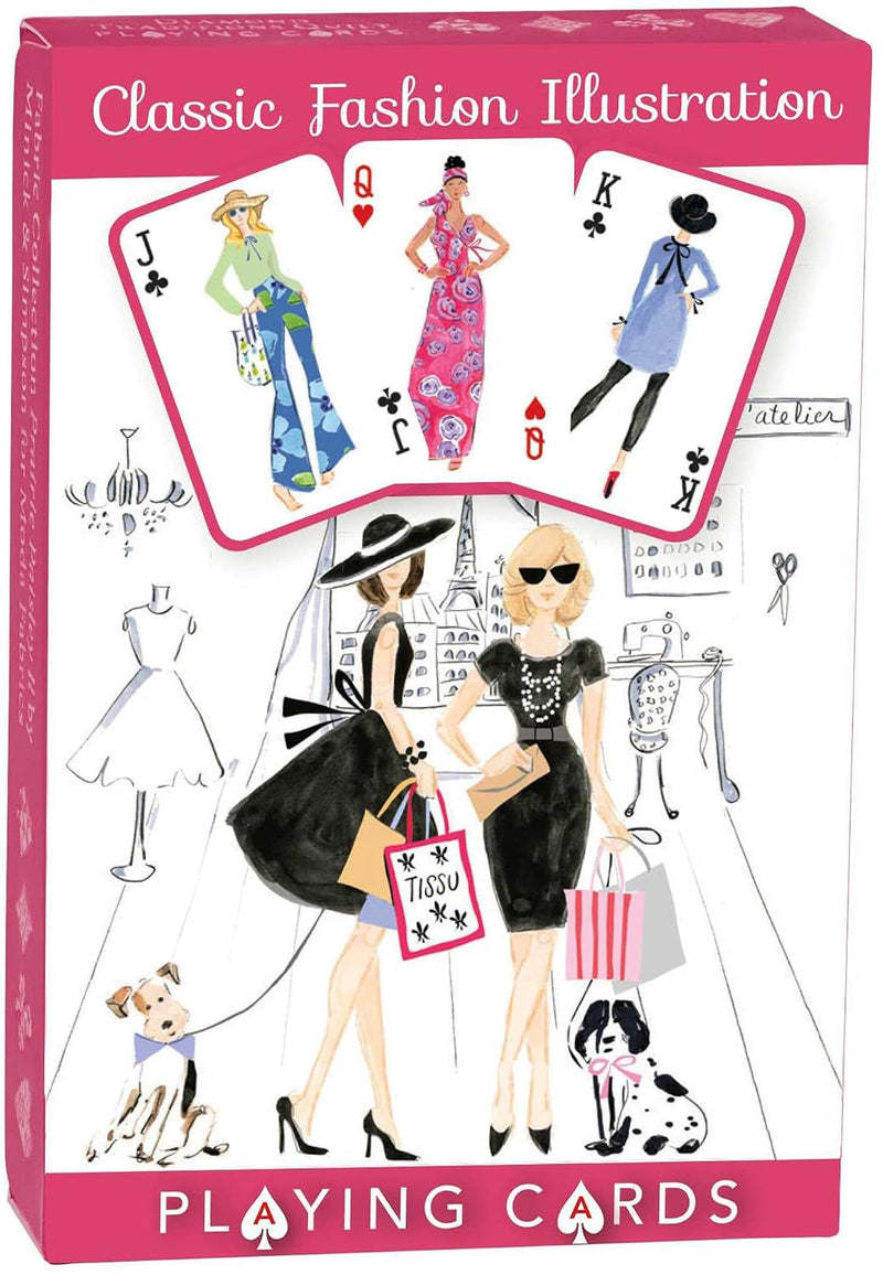 Classic Fashion Illustration Playing Cards: Sarah Gunn & Julie Starr's