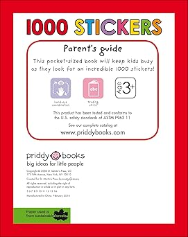 1000 Stickers: Pocket-Sized (Sticker Activity Fun)