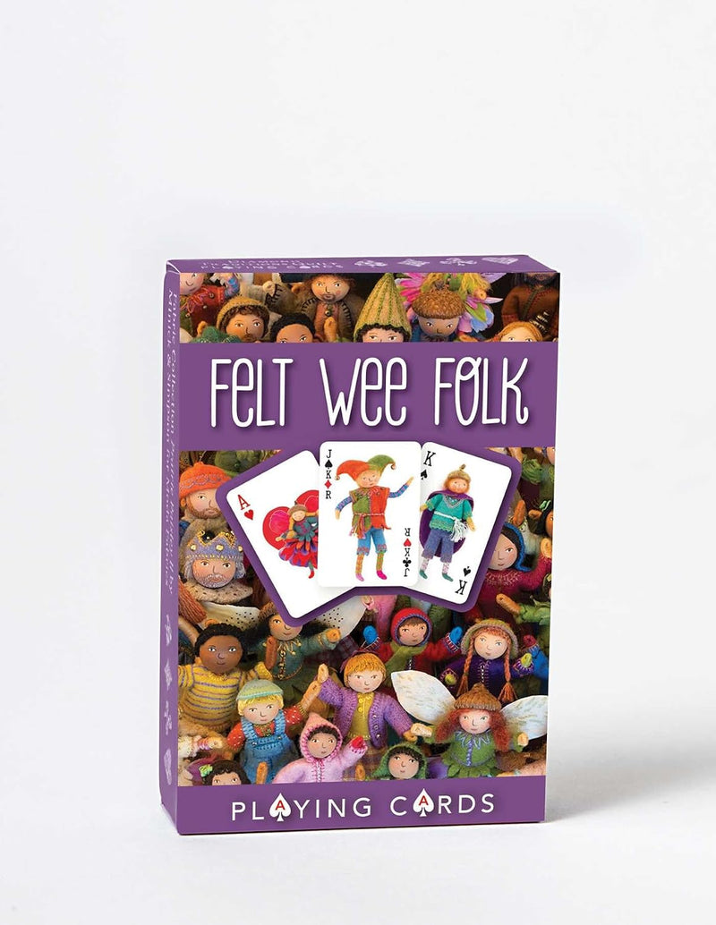 Felt Wee Folk Playing Cards: A magical deck of standard playing cards
