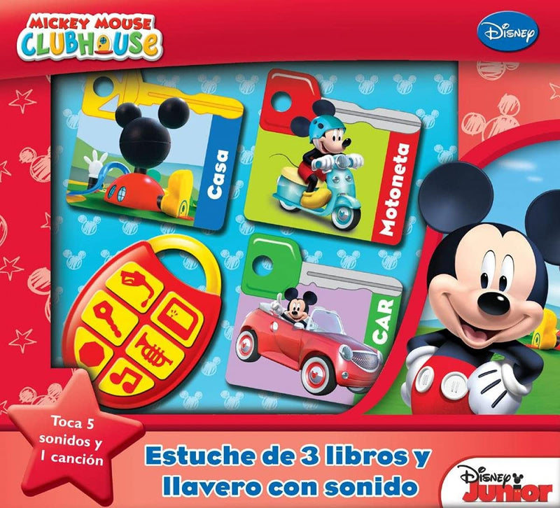 Key Chain Book Box Spanish Mickey Mouse Club (Spanish)