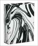Playing Cards: Black and White Marble, Gift Box with Magnetic Clos