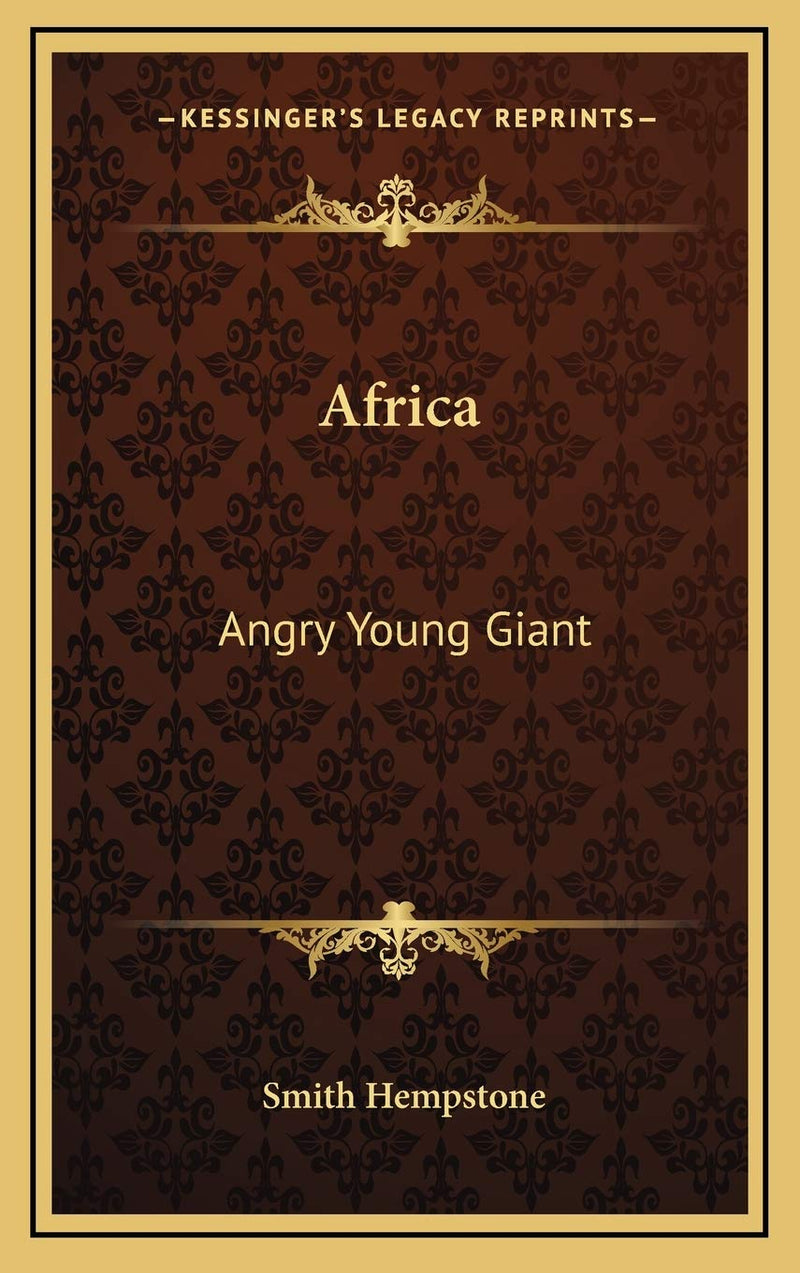 Africa: Angry Young Giant