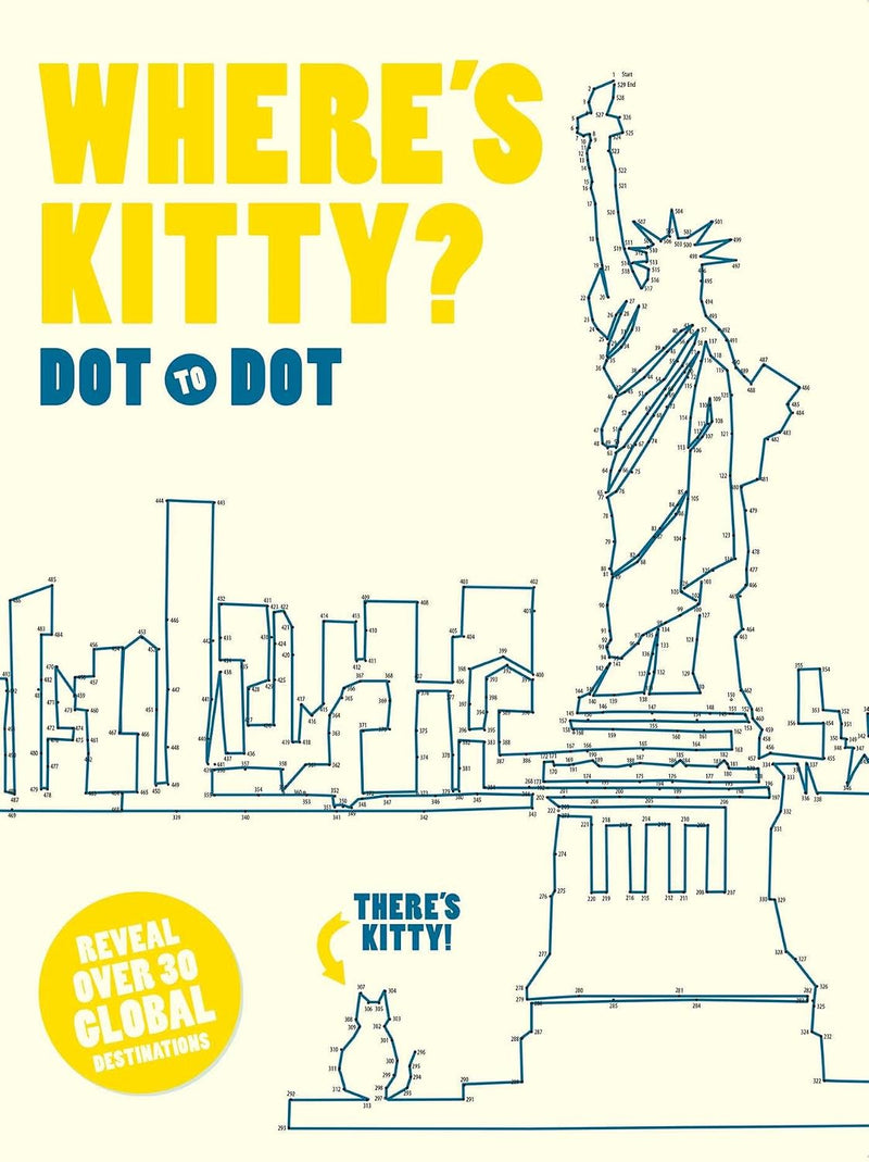 Where's Kitty? Dot-To-Dot