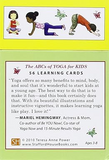 The ABCs of Yoga for Kids Learning Cards