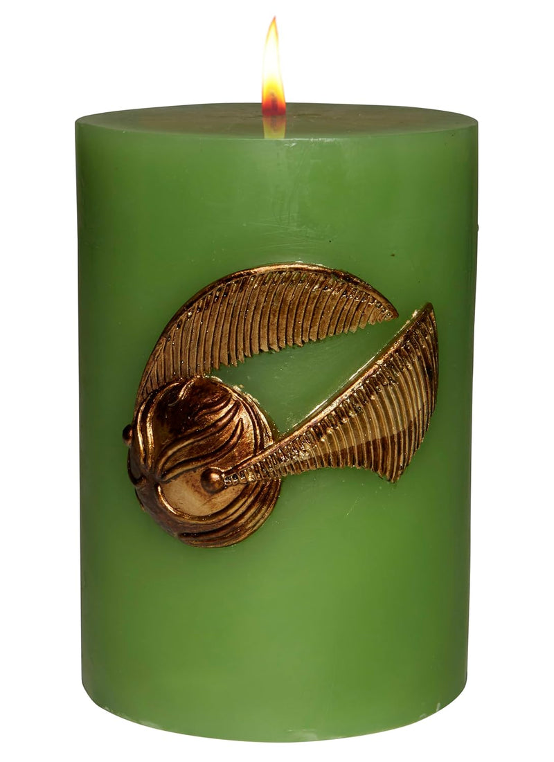 Harry Potter Golden Snitch Sculpted Insignia Candle