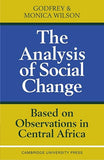 The Analysis of Social Change: Based on Observations in Central Africa (Revised)