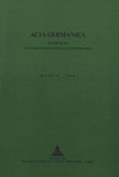 ACTA Germanica. Bd. 18, 1985: Jahrbuch Des Suedafrikanischen Germanistenverbandes