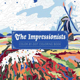 Impressionists Color-By-Dot Coloring Book