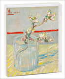 Vincent Van Gogh: Sprig of Flowering Almond in a Glass, Arles, 1888