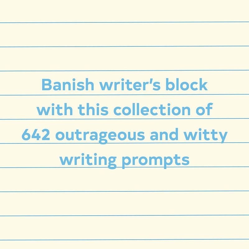 642 Things to Write About: (Guided Journal, Creative Writing, Writing Prompt Journal)