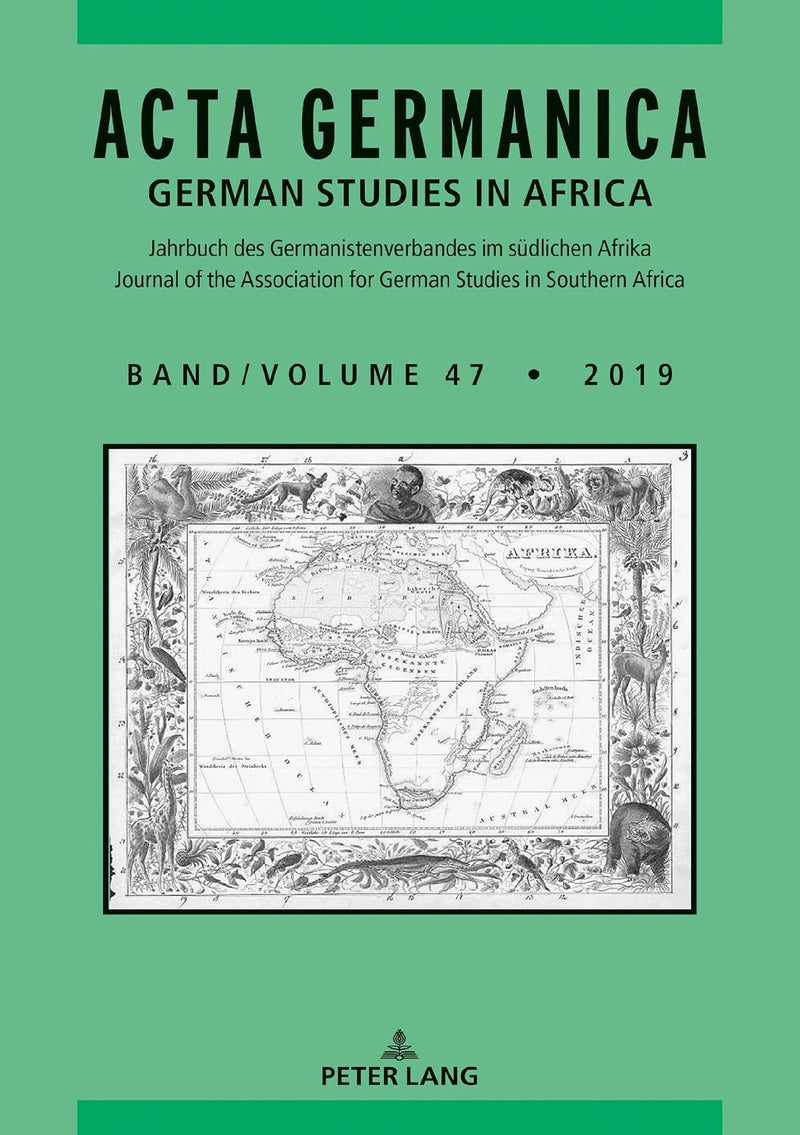 ACTA Germanica: German Studies in Africa