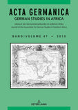 ACTA Germanica: German Studies in Africa