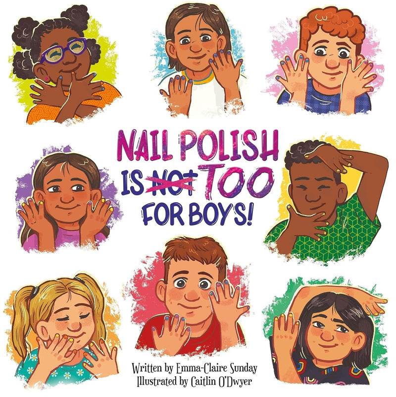 Nail Polish Is Too for Boys!