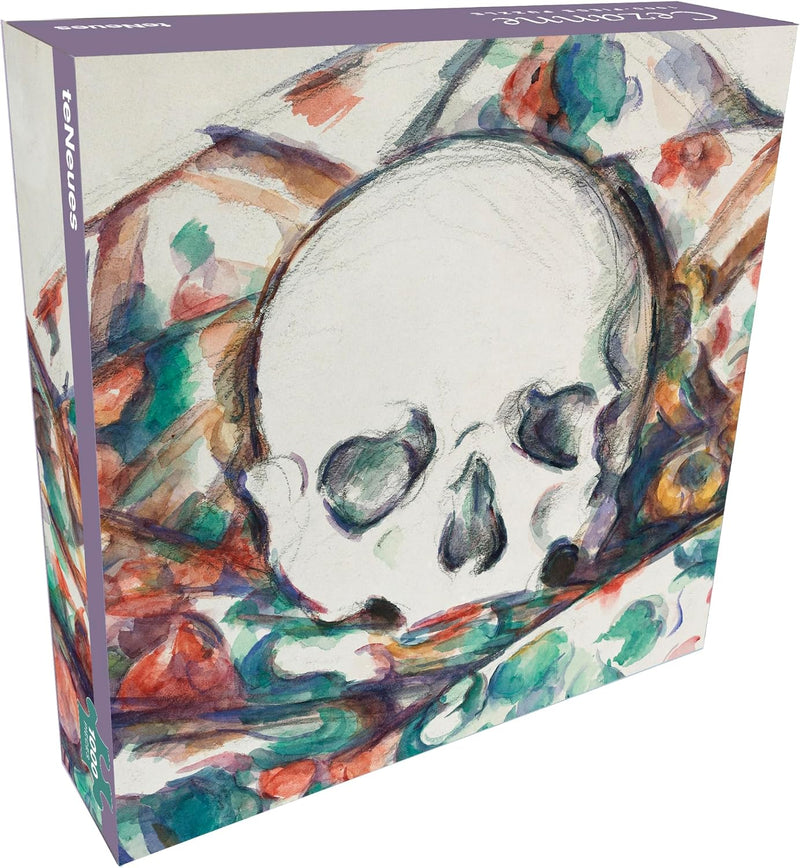 Skull on a Curtain by Paul Cezanne, 20 X 20 Puzzle: 1,000 Piece Ji