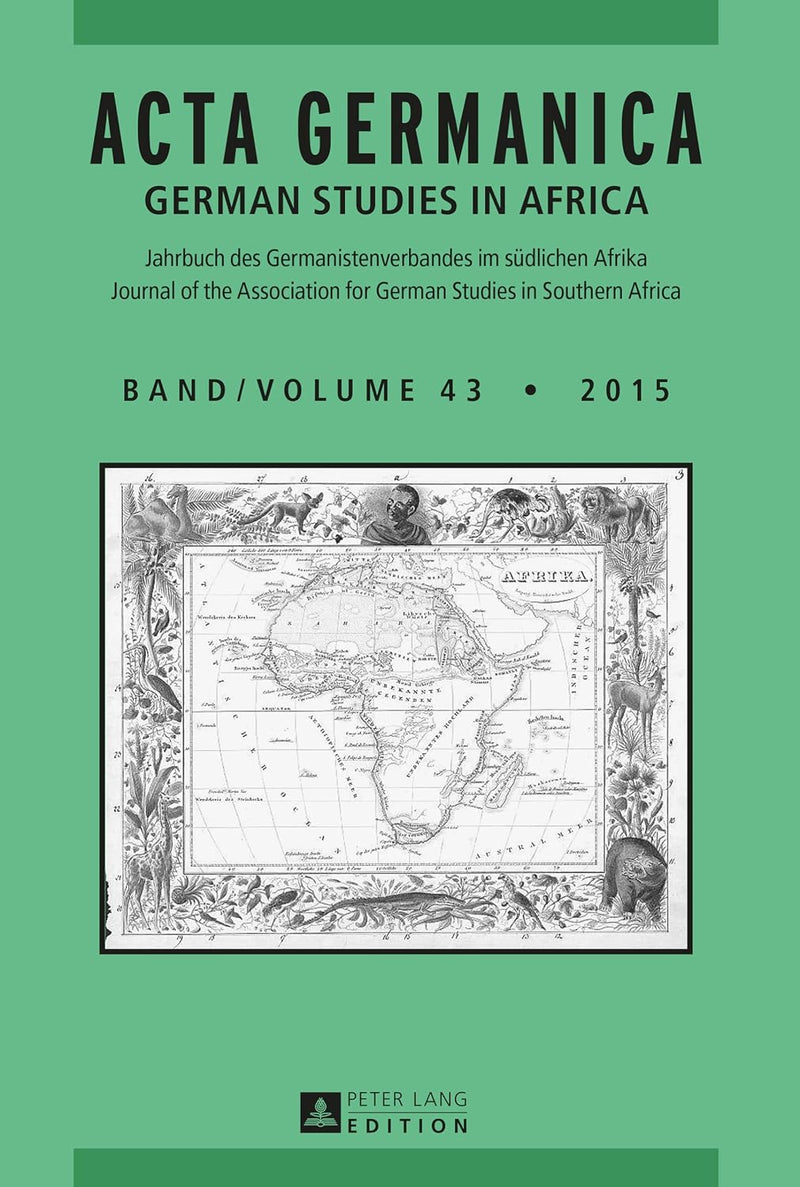 ACTA Germanica: German Studies in Africa