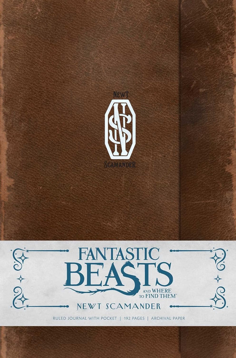 Fantastic Beasts and Where to Find Them: Newt Scamander Hardcover Ruled