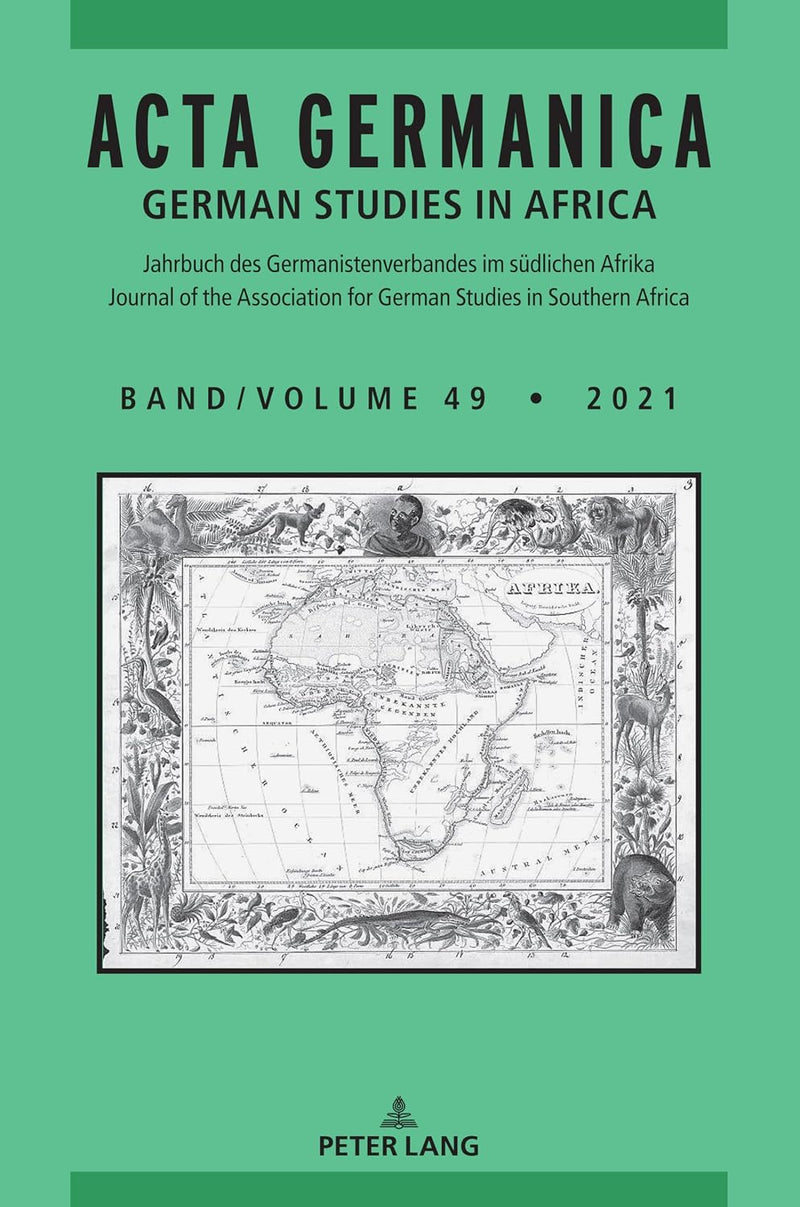 ACTA Germanica: German Studies in Africa