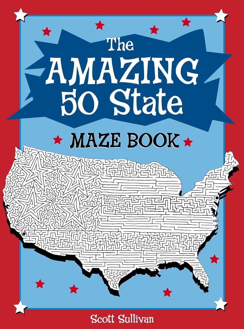 Amazing 50 State Maze Book