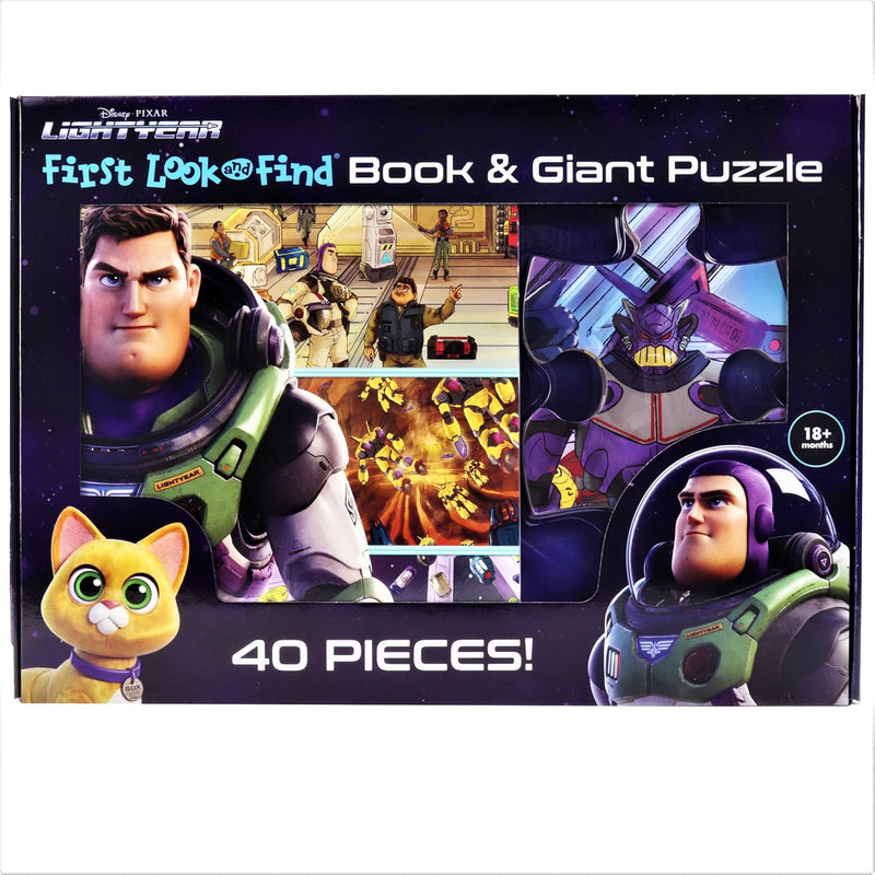 Disney Pixar Lightyear: First Look & Find Book & Giant Puzzle
