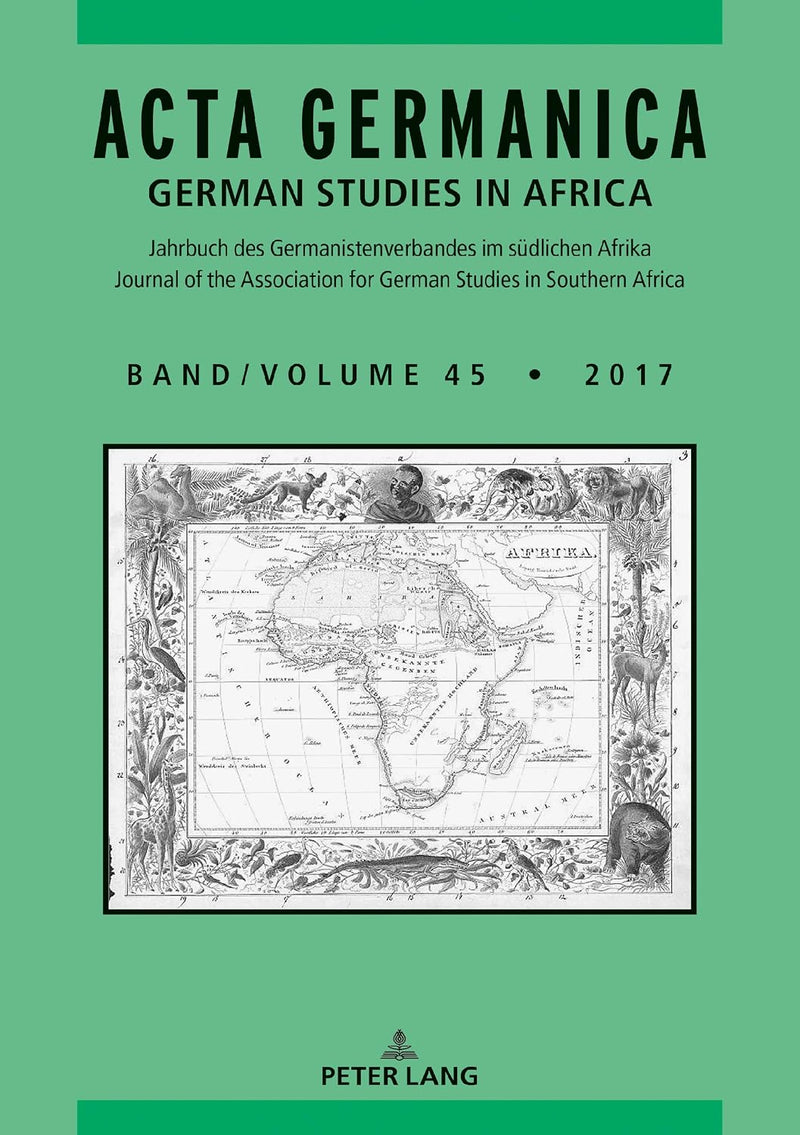Acta Germanica: German Studies in Africa