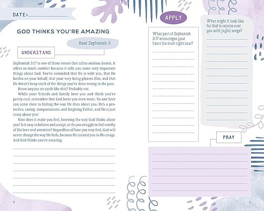 The 5-Minute Bible Study Map for Teen Girls (Faith Maps)