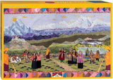 Free Tibet Quilt Jigsaw Puzzle for Adults 1000 Pieces