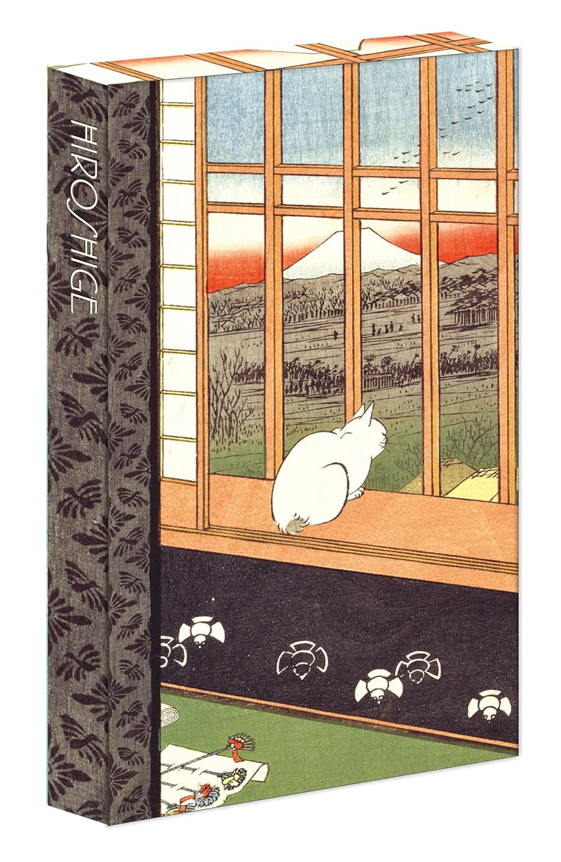 8-Pen Set: Ricefields and Torinomachi Festival by Hiroshige, 8 Ballpoint Pens