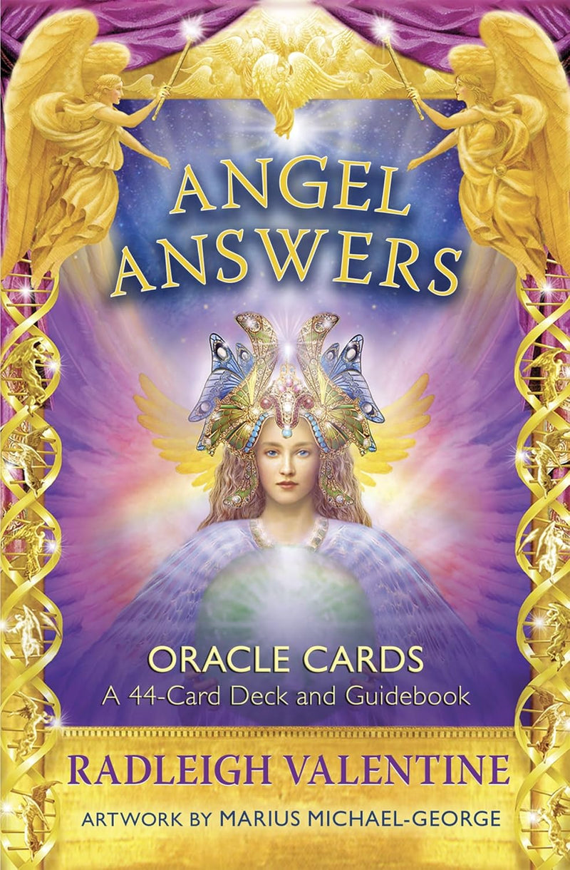 Angel Answers Oracle Cards: A 44-Card Deck and Guidebook