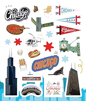 500 Stickers: Chicago: Discover the Magic of the Windy City with Hundreds of Fun Stickers! (Regional Sticker Books)