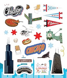 500 Stickers: Chicago: Discover the Magic of the Windy City with Hundreds of Fun Stickers! (Regional Sticker Books)